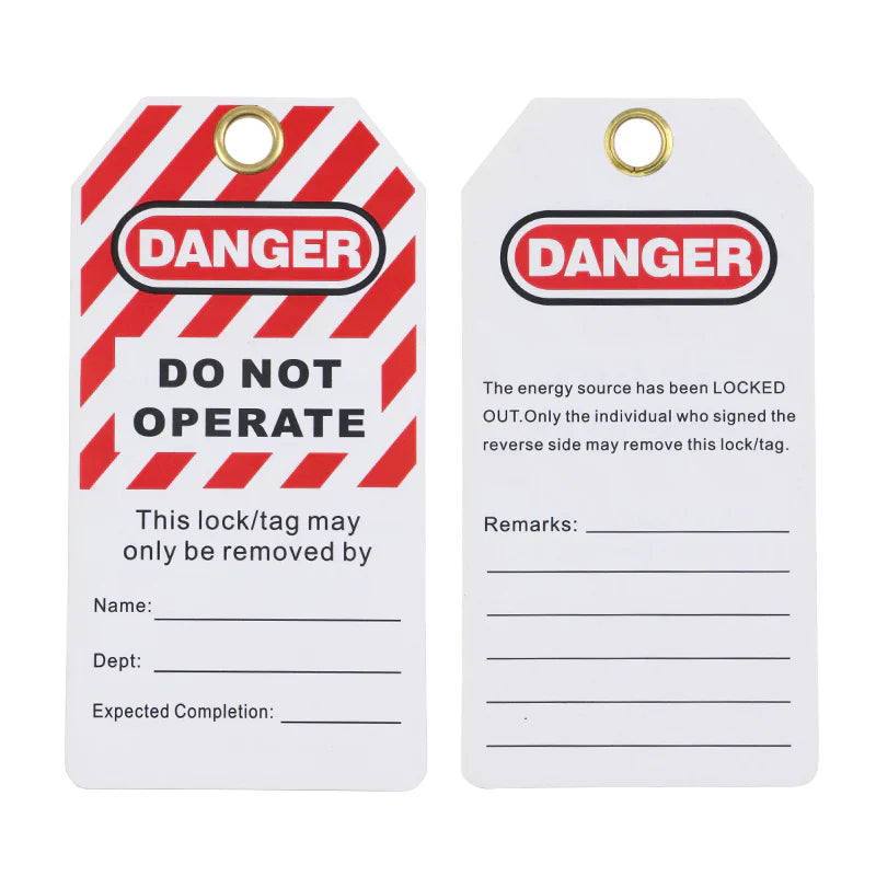 Lockout Tags