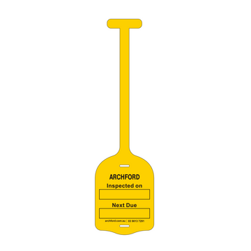 Archford Inspected On Rubber Tag