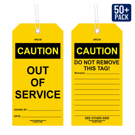 Caution - Out of Service