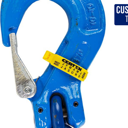 7 Inch Custom Inspection Rig Tag