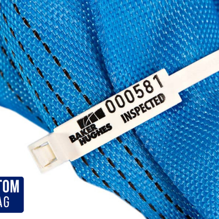 7 Inch Custom Inspection Rig Tag