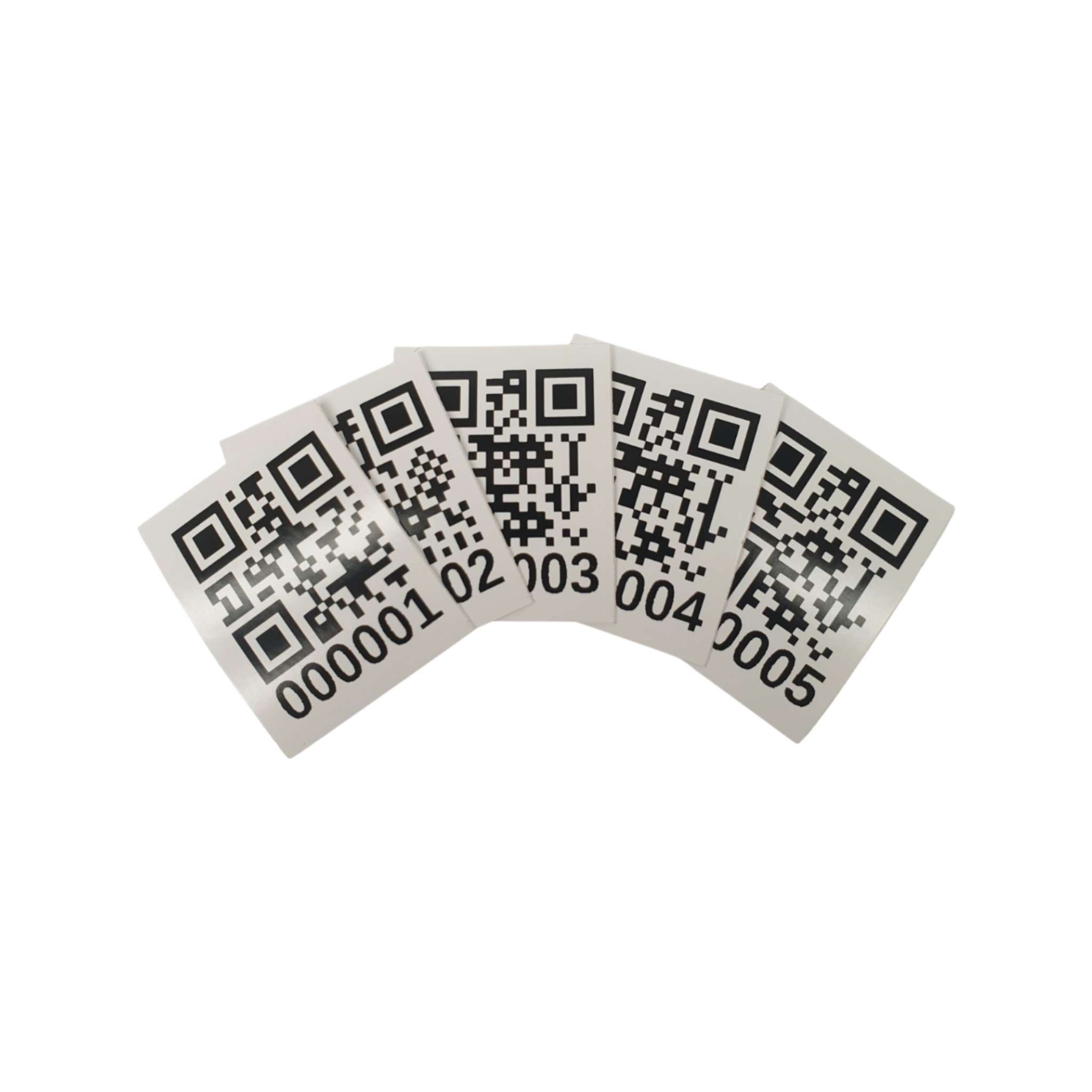 Pre Printed QR Code Asset Labels (200 Labels)