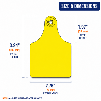 Blank Inspection Rubber Tags