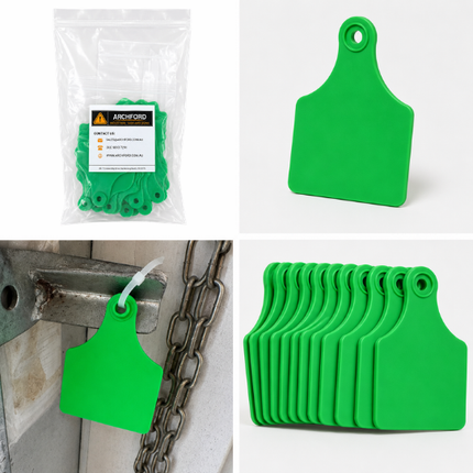 Blank Inspection Rubber Tags