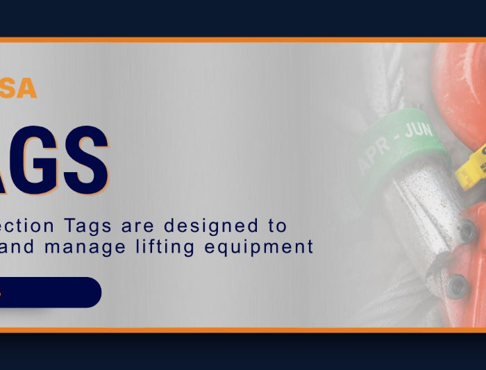 Archford USA Rig Tags. Shop lifting and rigging inspection tags.