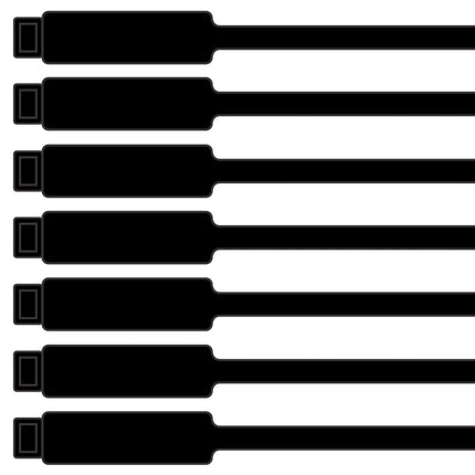 175mm Blank Inspection Rig Tag - 100 Pack | Archford