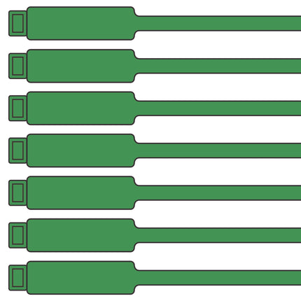 175mm Blank Inspection Rig Tag - 100 Pack | Archford