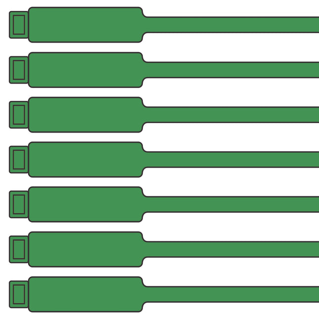 175mm Blank Inspection Rig Tag - 100 Pack | Archford