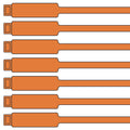 175mm Blank Inspection Rig Tag - 100 Pack | Archford