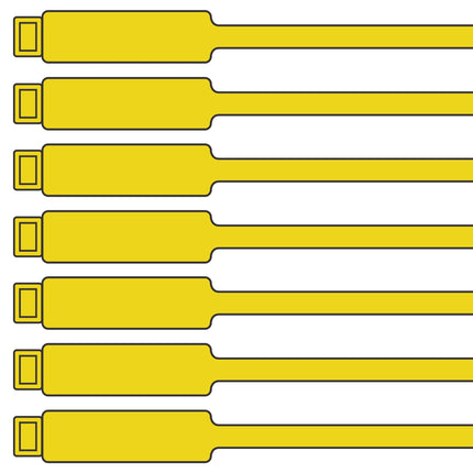 175mm Blank Inspection Rig Tag - 100 Pack | Archford