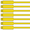 175mm Blank Inspection Rig Tag - 100 Pack | Archford