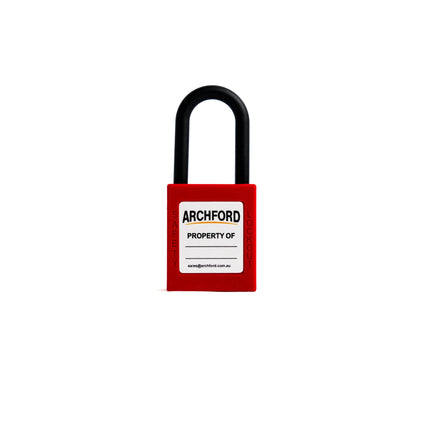 Archford 1½ Inch Non-Conductive Padlock - Keyed Alike