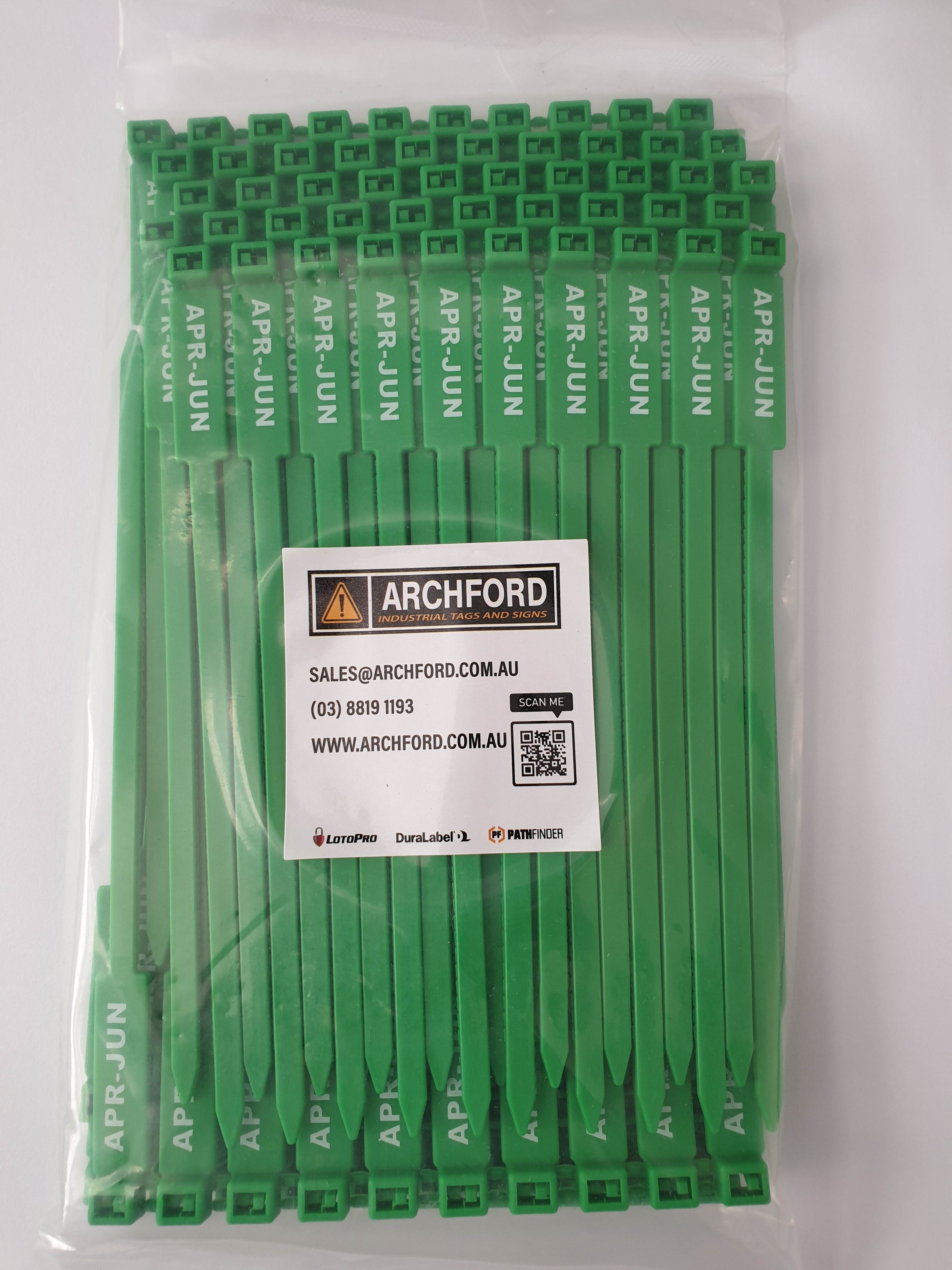 7 Inch Quarterly Inspection Tag - 100 Pack | USA Wide – Archford USA