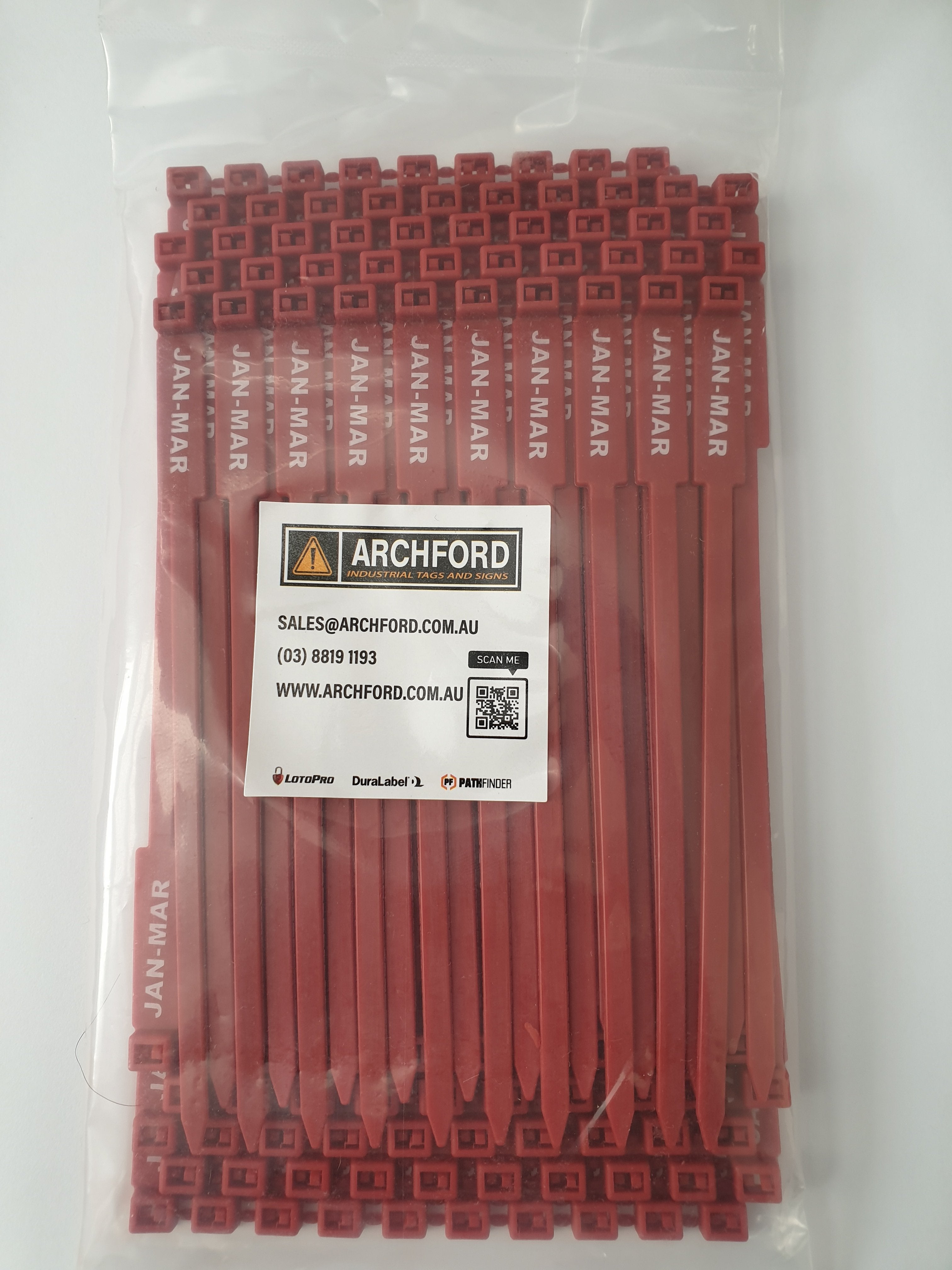 7 Inch Quarterly Inspection Tag - 100 Pack | USA Wide – Archford USA